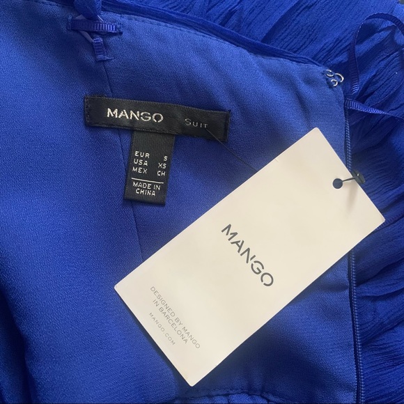 🌟 “MANGO” Party, Red Carpet, Cocktail Dress in Rich Blue Colour - Picture 9 of 12